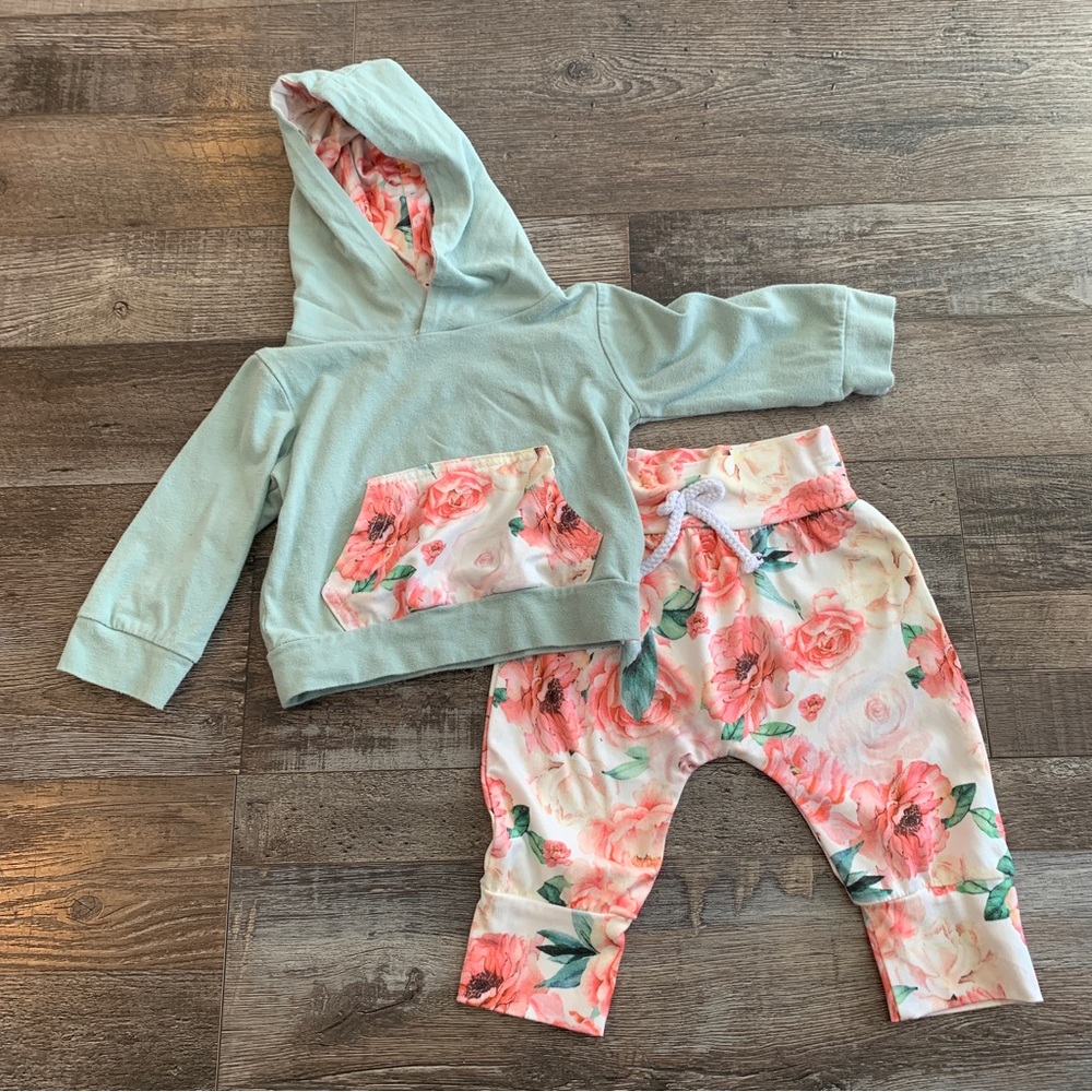 0-3 month Matching Set